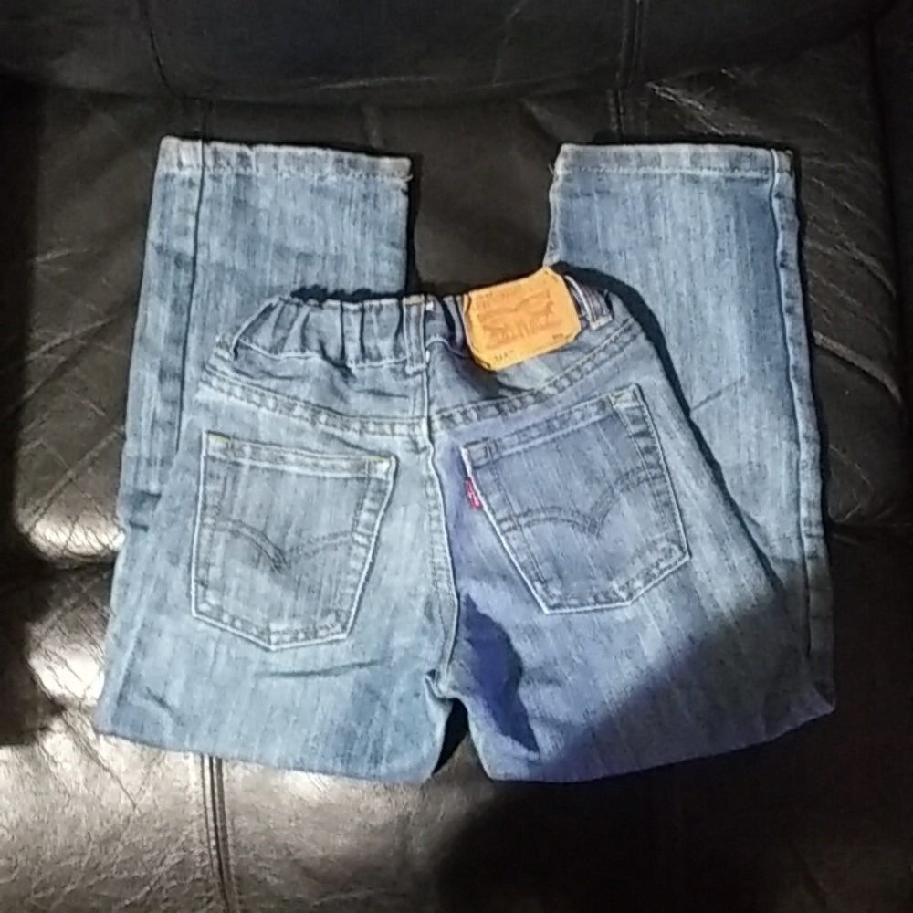 "LEVI'S" 514 Boy's Denim Straight Leg Blue Jeans